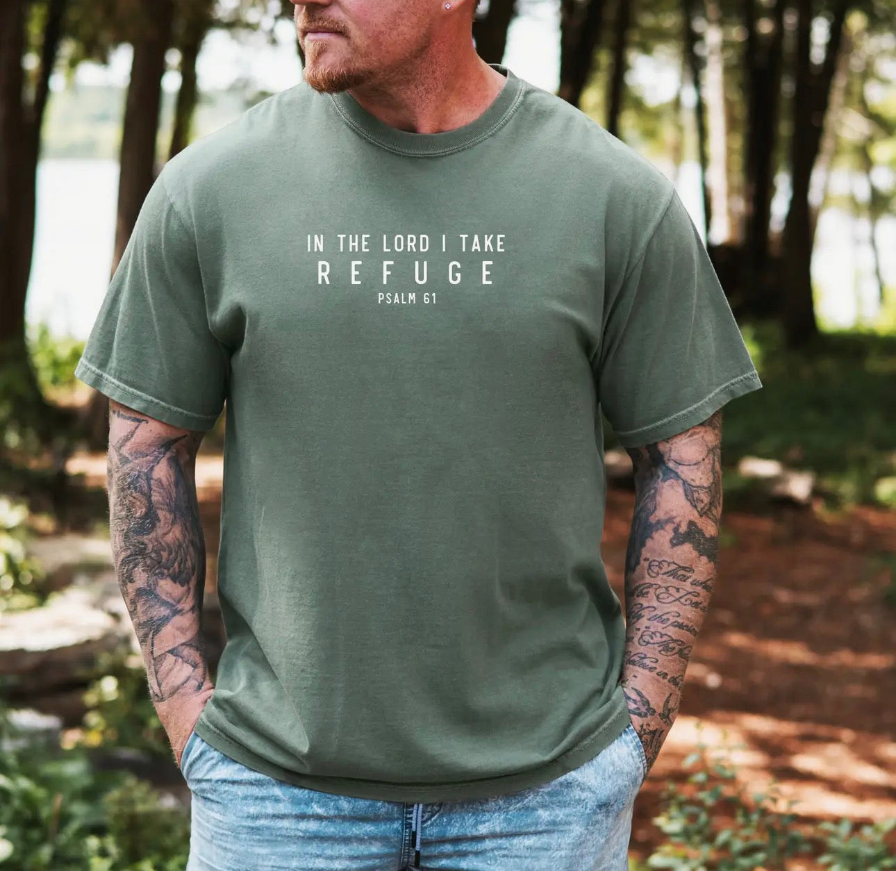 In The Lord I Take Refuge Tshirt - Pre Order