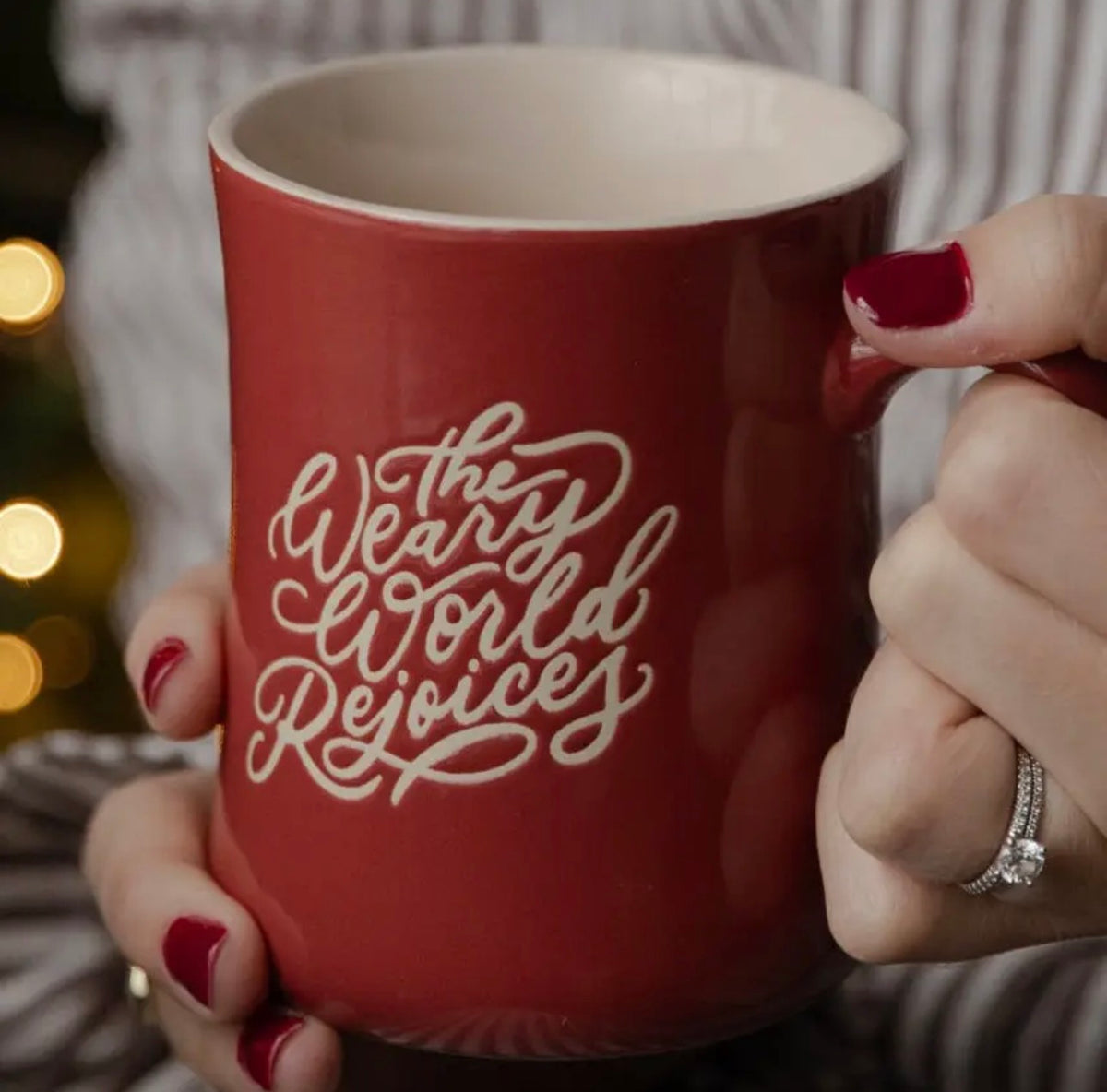 Weary World Rejoices Mug