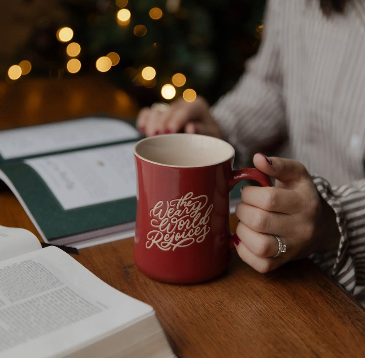 Weary World Rejoices Mug