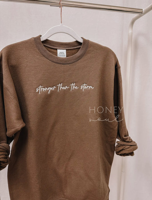 Stronger Than The Storm Sweatshirt