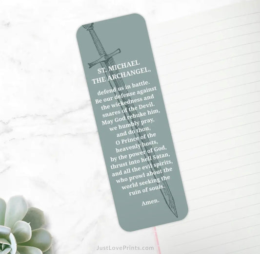 St Michael the Archangel Bookmark